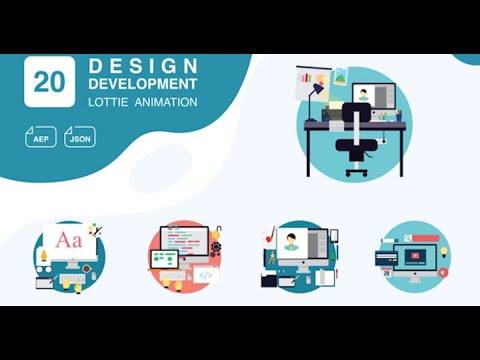 Design and Development Animation Vol.2 | After Effects | After Effects template - Envato elements
