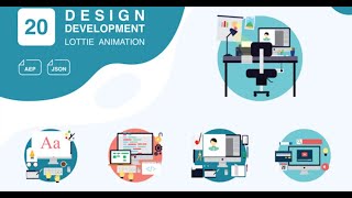 Design and Development Animation Vol.2 | After Effects | After Effects template - Envato elements