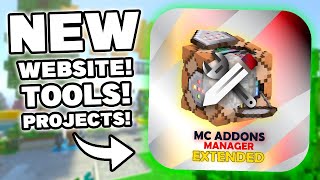 THE MC ADDONS MANAGER DEVS HAVE BEEN BUSY! New Website, Tools, Projects, and More! All the News