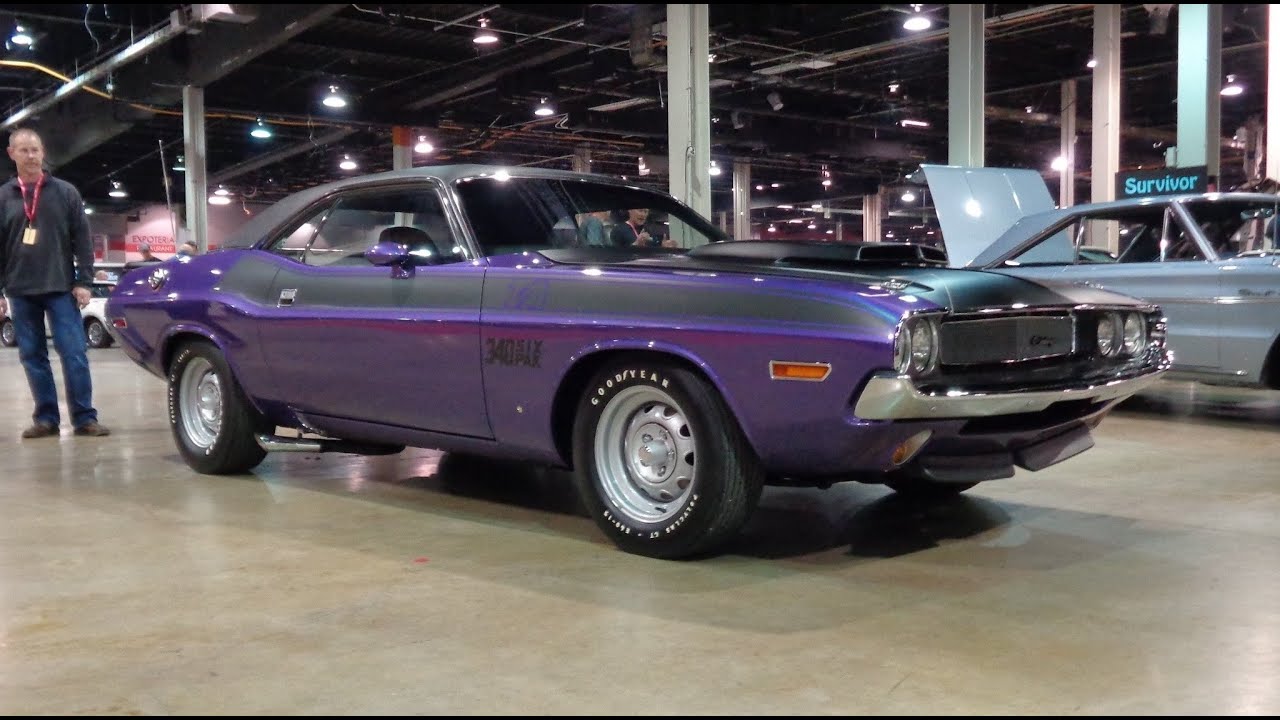 1970 dodge challenger t a trans am in purple 340 engine sound on my car story with lou costabile youtube 1970 dodge challenger t a trans am in purple 340 engine sound on my car story with lou costabile