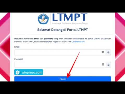 Cara Login LTMPT Siswa (buat Akun)