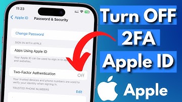 Hoe u tweefactorauthenticatie voor uw Apple ID op de iPhone uitschakelt