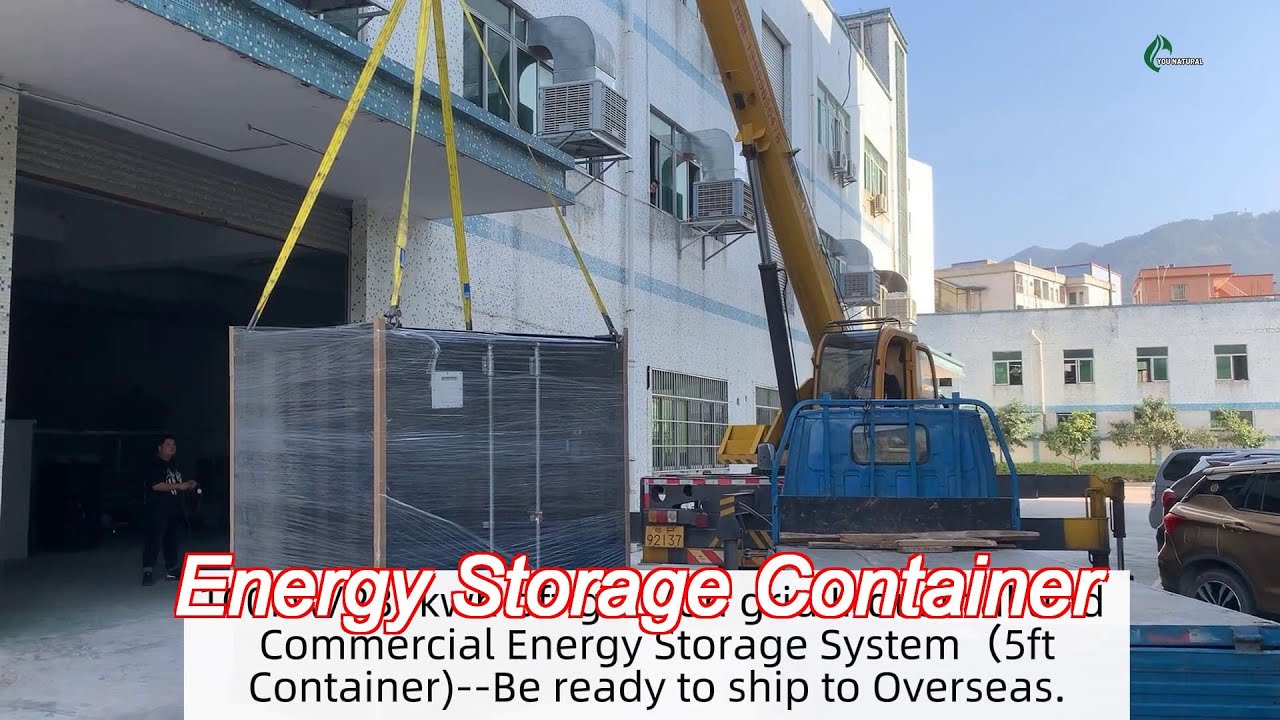 energy storage system container 5ft fully integrated outdoor energy storage system container