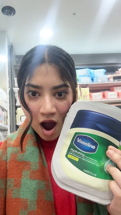Vaseline has Sheet Masks??? Whatttt???
