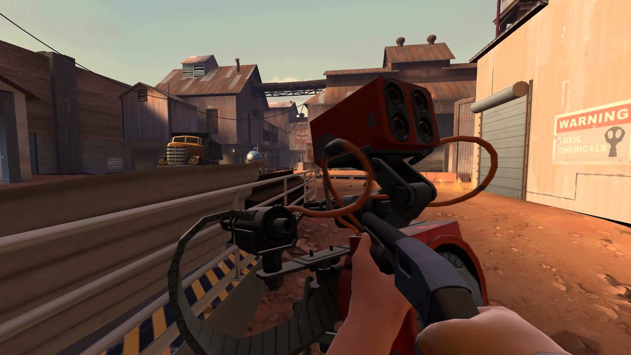 Team Fortress 2 - Gold Rush - engineer defend - map end - YouTube