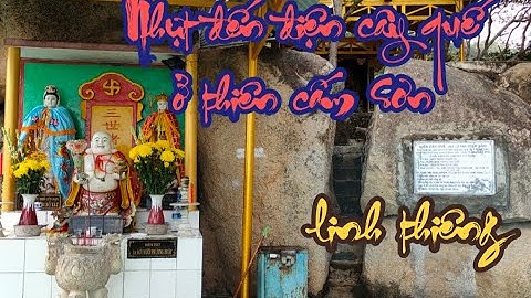 Thiên Nhựt cho đệ tử trình lễ cha tại điện cây quế ở thiên cấm sơn An Giang???