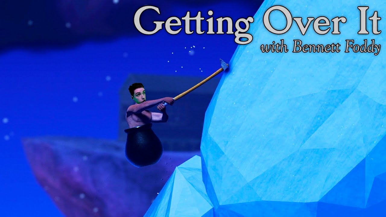 СКВОЗЬ СНЕГ И БУРЮ // Getting Over It #2 // Прохождение #gettingoverit ...