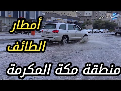 امطار الطائف منطقة مكة المكرمة عصر اليوم السبت 15 2 1447 السعودية
