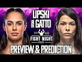 UFC Fight Night: Ariane Lipski vs. Melissa Gatto Preview &amp; Prediction