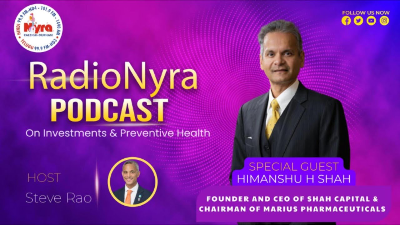 Leaders & Legends | RadioNyra Exclusive Interview with Himanshu H. Shah ...