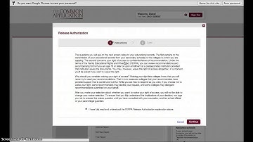 Common App and Naviance Matching