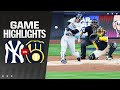 Yankees vs Brewers Game Highlights 42824  MLB Highlights