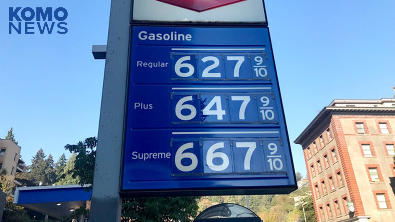 Why does gas cost so much in Washington? YouTube