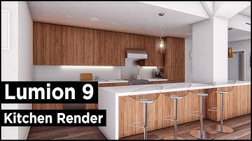 Lumion 9 Pro Kitchen Rendering Tutorial (Photorealistic Lighting)