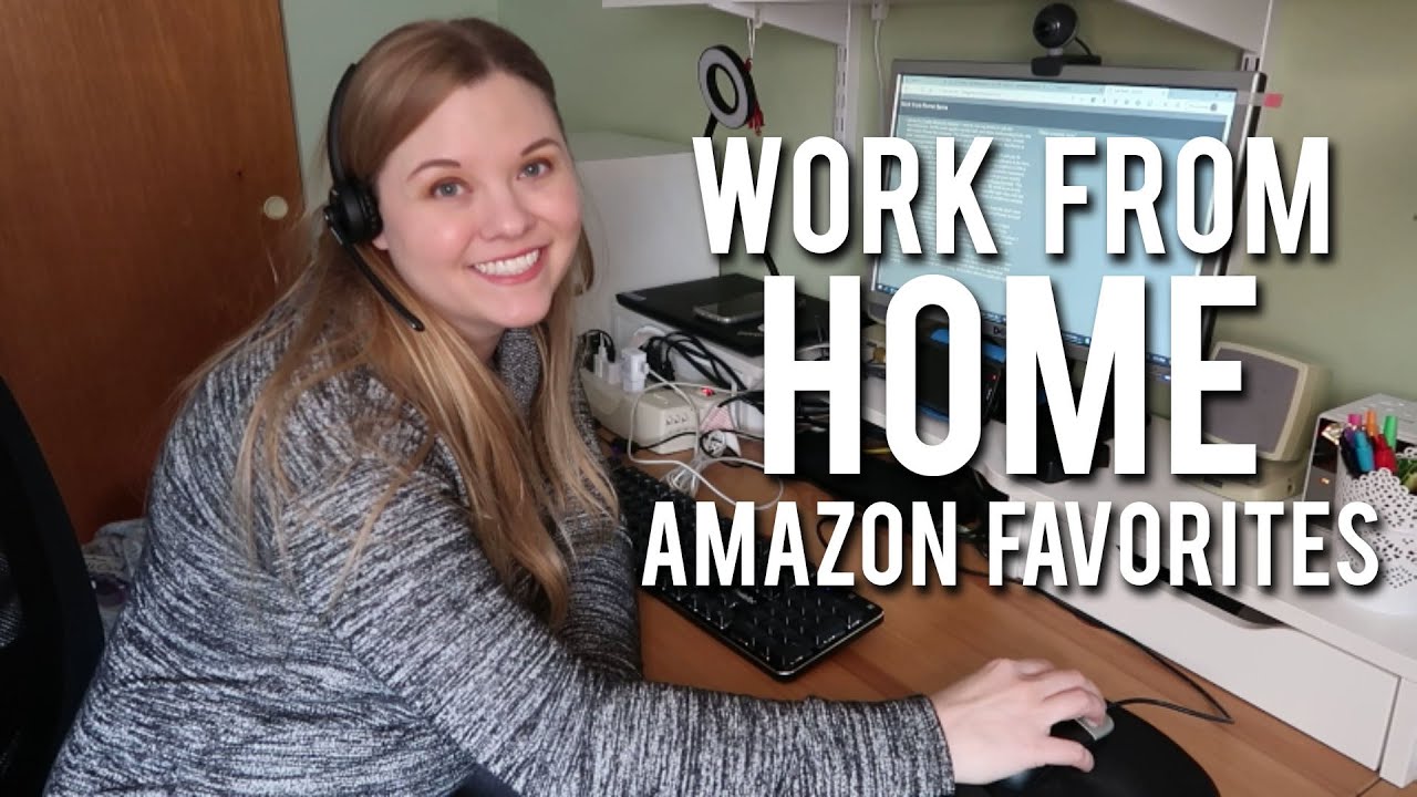 HOME OFFICE AMAZON FAVORITES Top Items for Working from Home YouTube