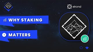 Why Staking #EGLD Matters
