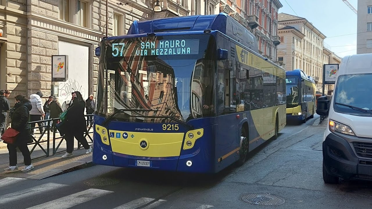 [4K] 🇮🇹 GTT linea 57 vettura 9215 (2023)