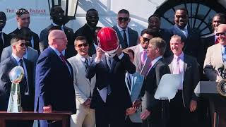 Biden welcomes Kansas City Chiefs to the White House to celebrate their 2024 Super Bowl Championship