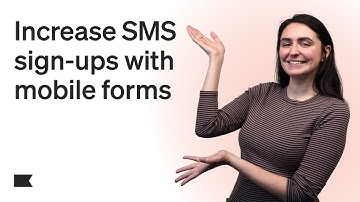 Increase SMS sign-ups with Klaviyo mobile-optimized forms