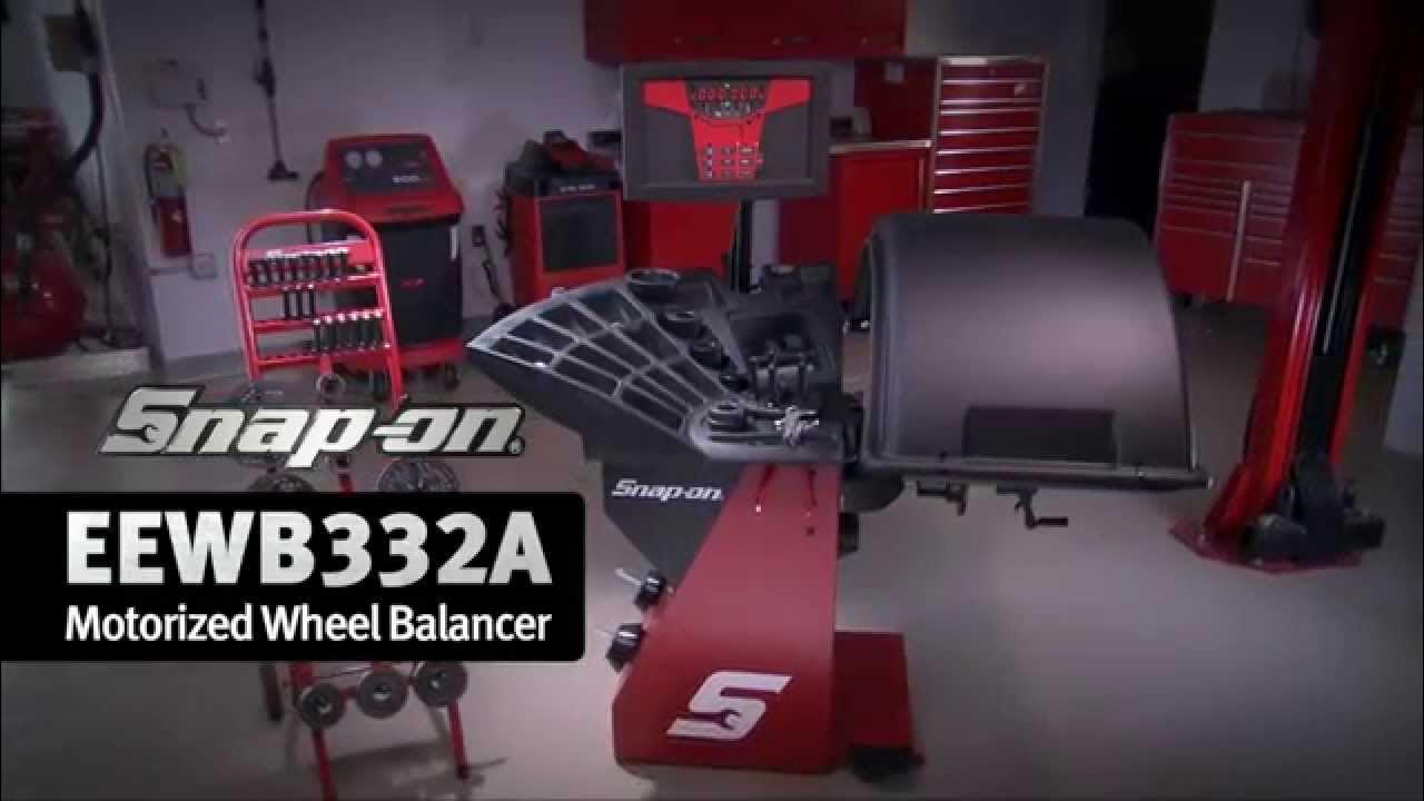 Snapon Motorized Wheel Balancer with Raised Display EEWB332A YouTube