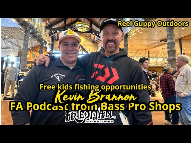 Free fishing opportunities for kids with Kevin Brannon and Reel Guppy  Outdoors 