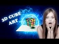 3D Cube Art