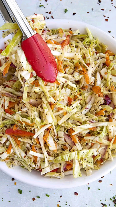 Download lagu The ONLY Coleslaw Recipe You'll EVER NEED {No Mayo}