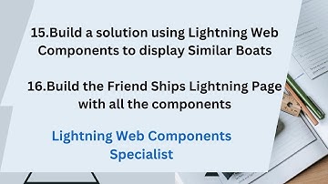 LWC Part 20 | Challenge 15 & 16 | Lightning Web Components Specialist| Salesforce Trailhead