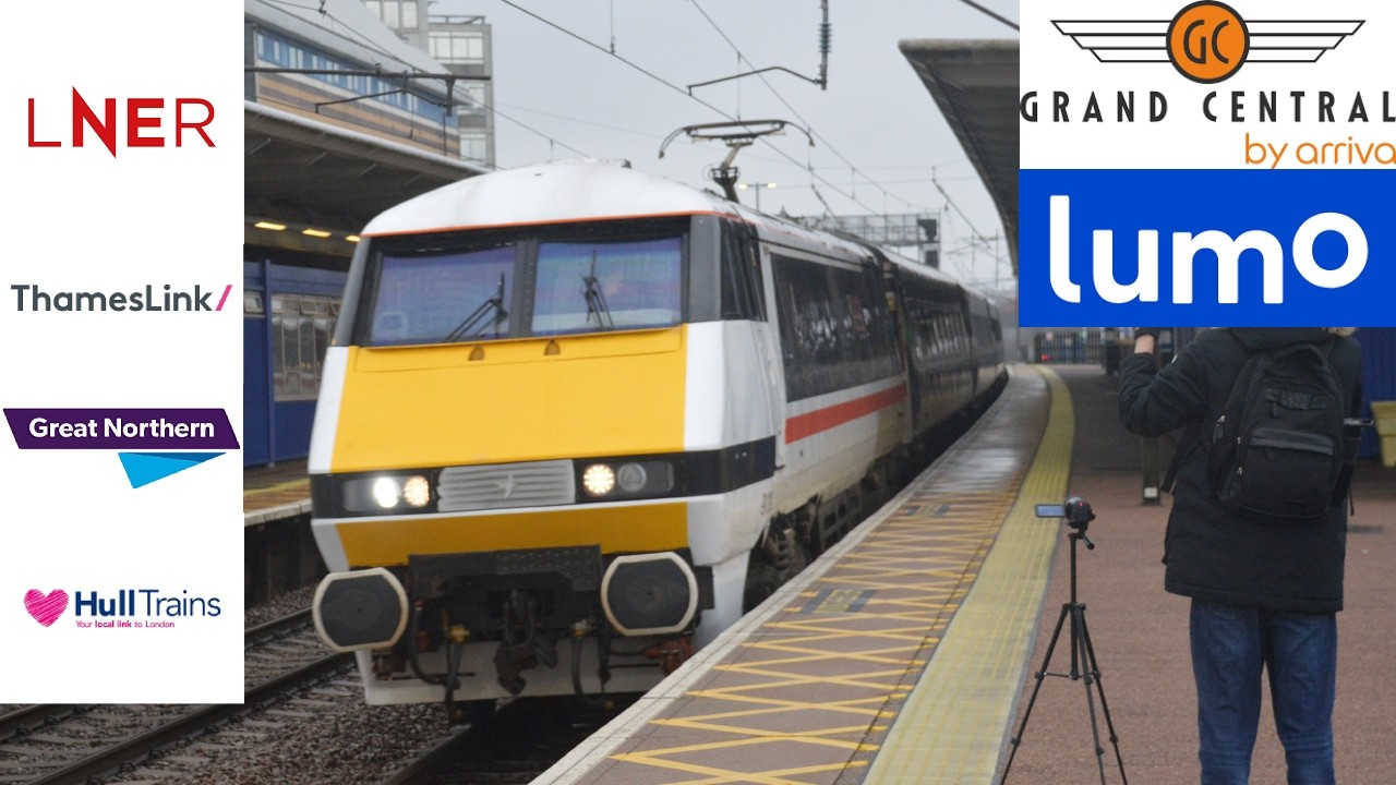 Trains at Potters Bar 19/02/2026