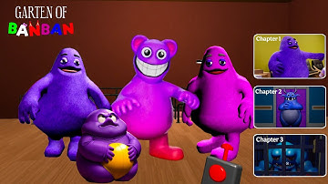 Grimace Monster Scary Survival All Chapters (1, 2, 3) - Android Gameplays