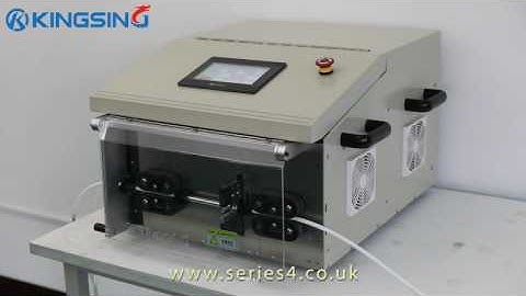 KS-W102 Automatic Outer Jacket and Inner Core Cut & Strip Machine