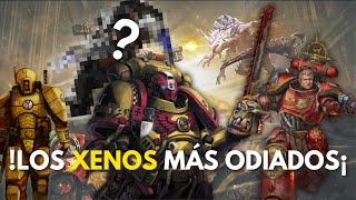 ¿CUÁL ES EL XENO MÁS ODIADO DE CADA CAPÍTULO DE LOS MARINES ESPACIALES?