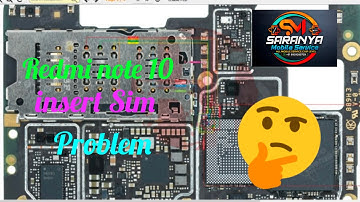 Redmi note 10 insert Sim problem #saranyamobile