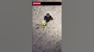 Beating a boss from my new game. #indiegame #games #gaming #roguelike #tributegame