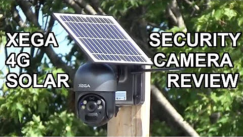 XEGA Solar 4G Security Camera Review