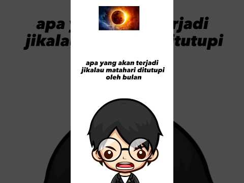 Video: Saat matahari terhalang oleh bulan?