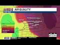 FIRST ALERT: Air Quality Alert for today