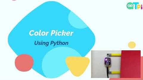 Color Picker Using Python Programming
