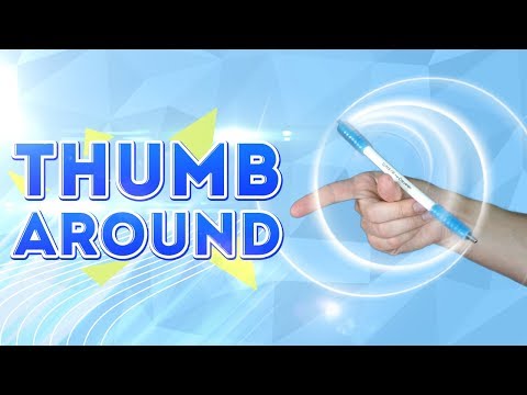 Pen Spinning Thumb Around - Easy. Explained tutorial