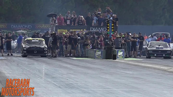 JAMIE OTTS IN HIS "KILLER CAB" '55 CHEVY