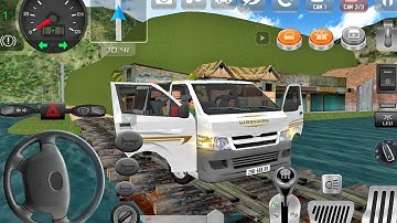 New Toyota Hiace Bus Drive 2025: Minibus Simulator Vietnam: Bus Game Android Gameplay
