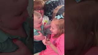 This Babys Idea Of Kissing Is Pure Chaos