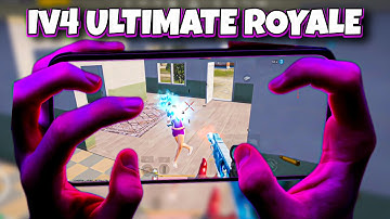 1v4 Clutches in Ultimate Royale with HANDCAM + Streamer Pov