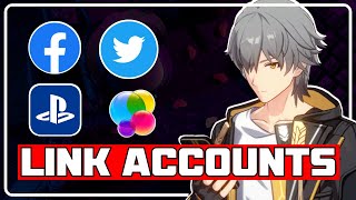 How to LINK ACCOUNTS with Honkai STAR RAIL Account? [Facebook/Twitter/Game Center/PSN] screenshot 2