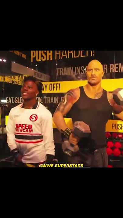 Speed met The Rock
