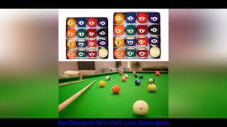 Deal 16pcs 32/38mm Resin Mini Billiard Ball Children Toy Small Pool Cue Balls Full Set Mini Pool Ta screenshot 5
