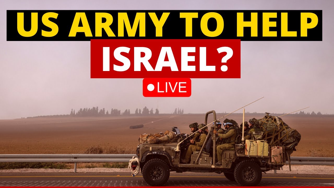 LIVE, Israel War Updates: US Helps Israel To Finish War, Sends Weapons And  Warships - YouTube