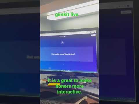 Gimkit Live is a great tool for honors.