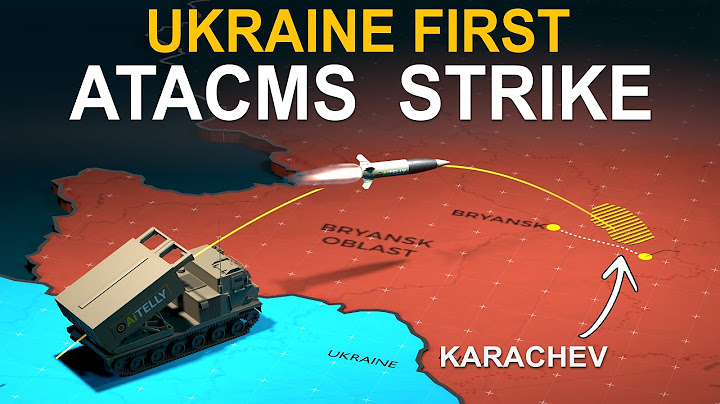 Ukraine First ATACMS Strike in Russia #ukraine #russia