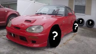 Suzuki Cappuccino Build: Wheels and Stance - Ep 2